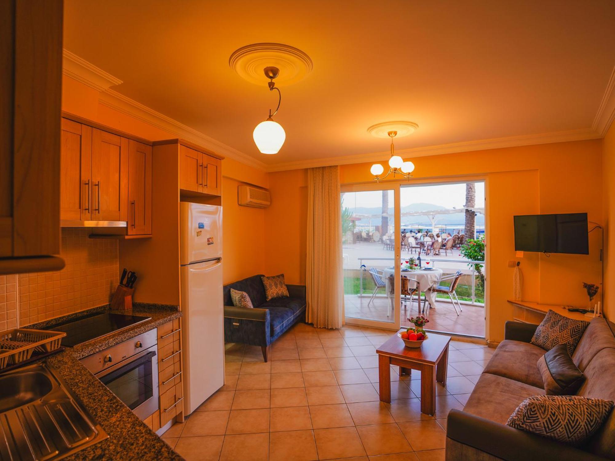 Sunset Beach Resort Aqua Lettings เฟทิเย ภายนอก รูปภาพ
